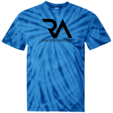 RA Adult 100% Cotton Tie Dye T-Shirt (Black Logo)