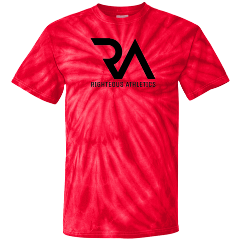 RA Adult 100% Cotton Tie Dye T-Shirt (Black Logo)