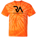 RA Adult 100% Cotton Tie Dye T-Shirt (Black Logo)